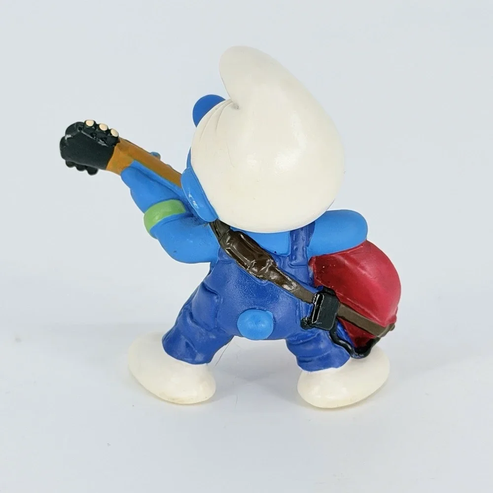 Schleich Peyo‎ Smurfs Figures Lot Sagittarius King Guitar Vintage